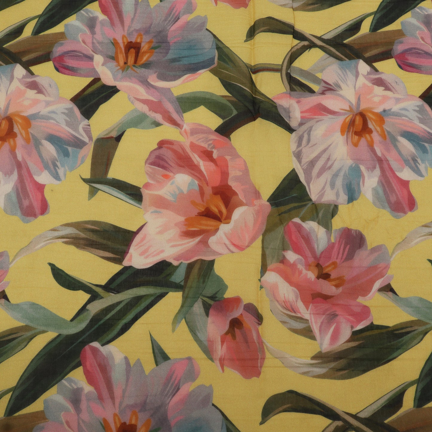 Chanderi Print Fabric