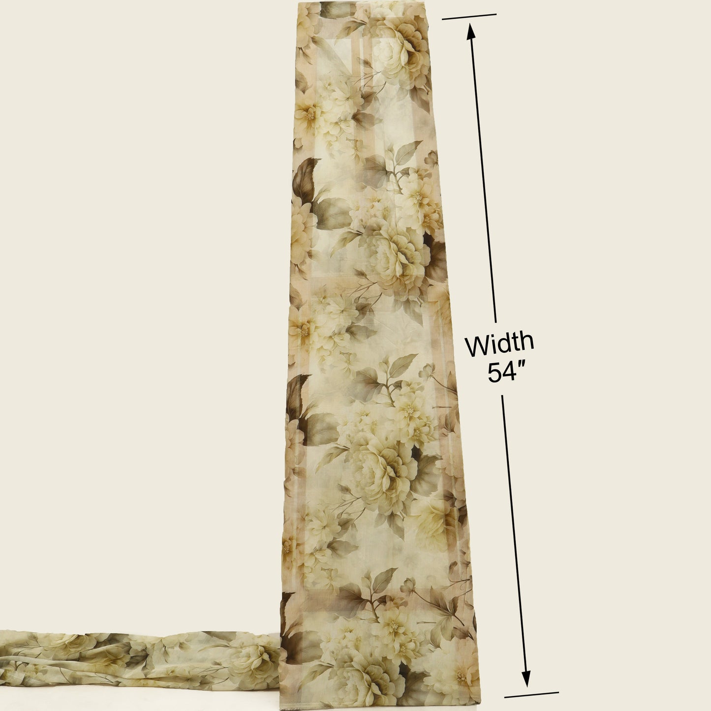 Chanderi Print Fabric