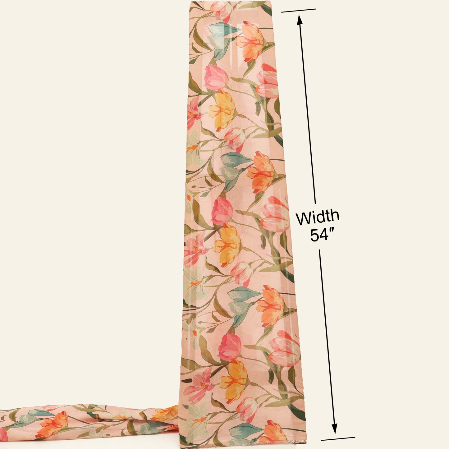 Chanderi Print Fabric