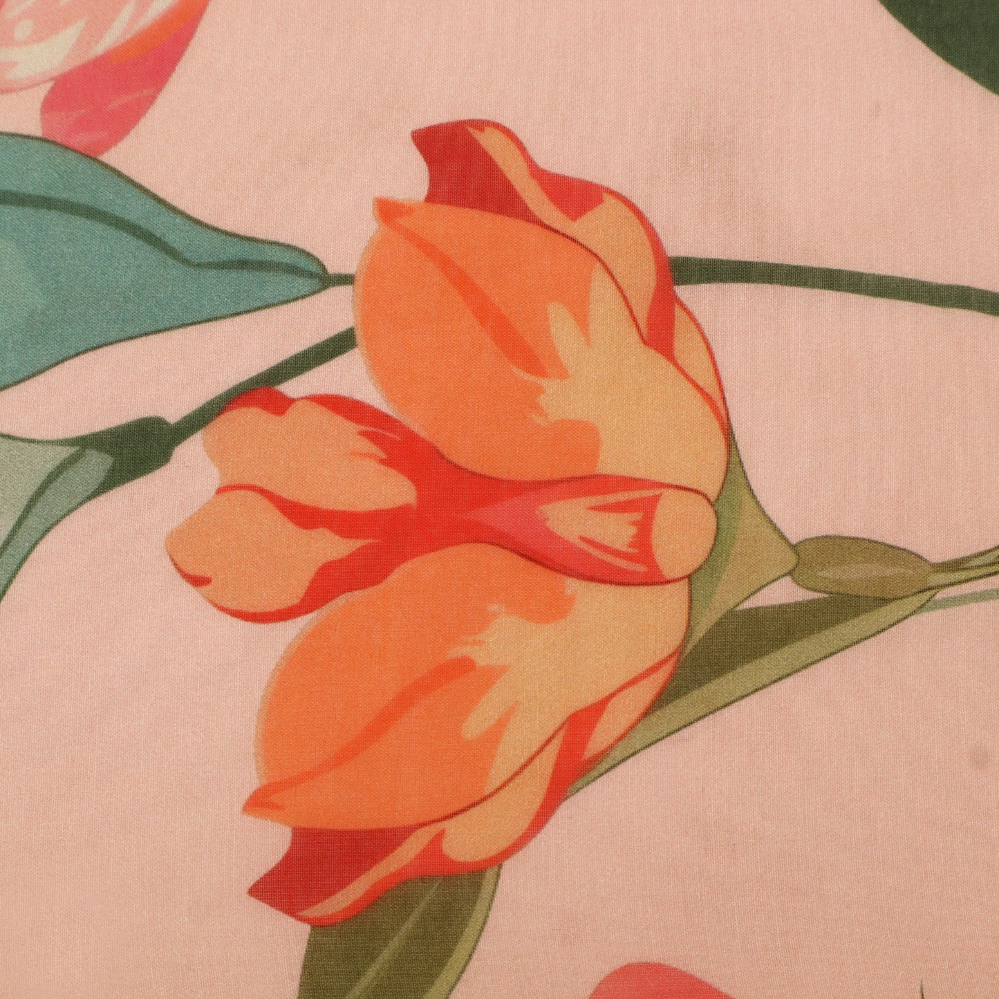 Chanderi Print Fabric