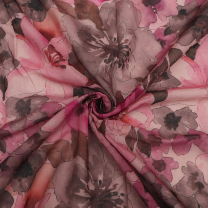 Chanderi Print Fabric