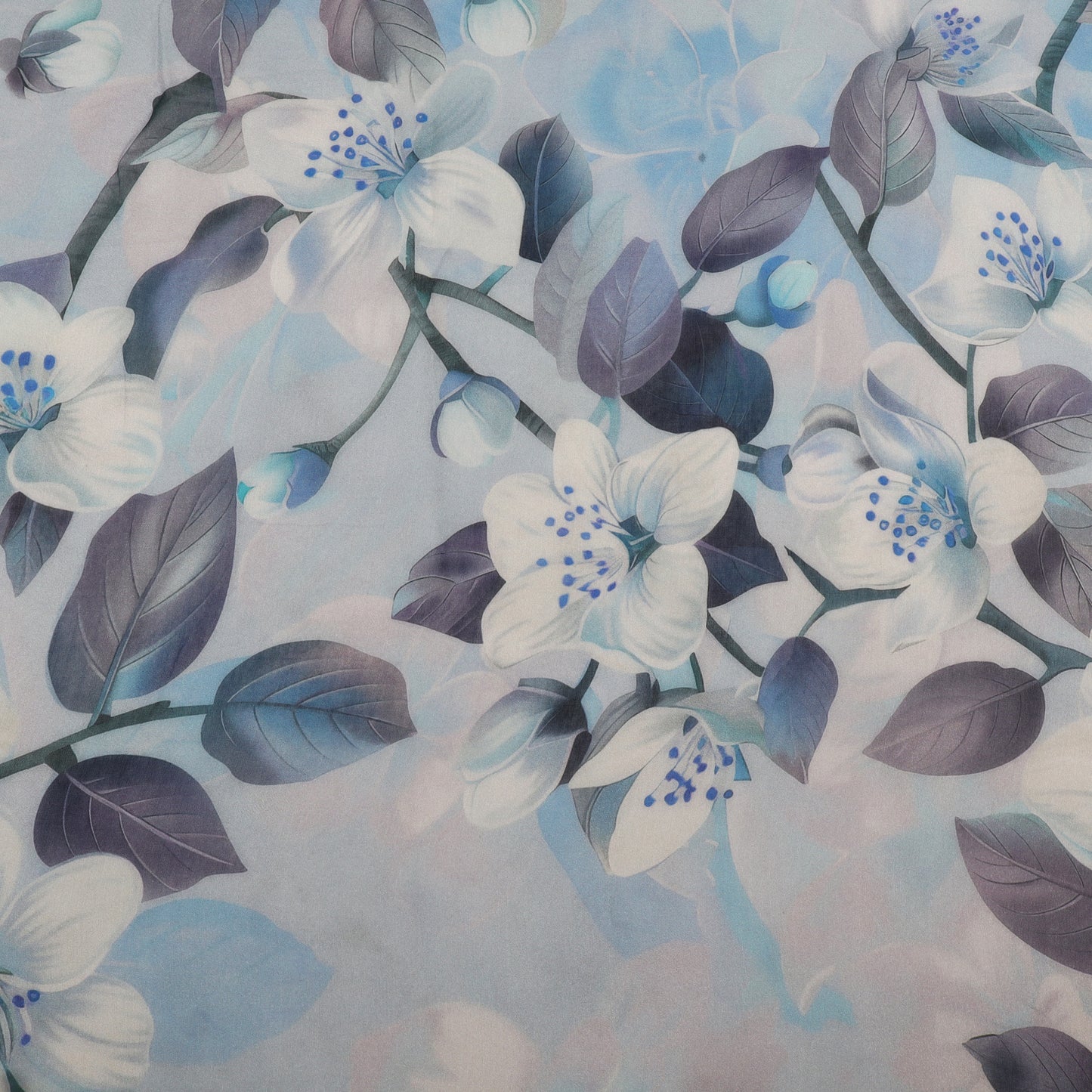 Chanderi Print Fabric
