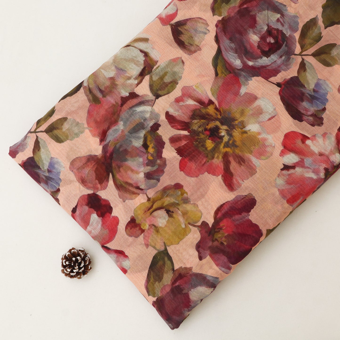 Chanderi Print Fabric