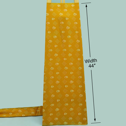 Chanderi Foil Print Fabric