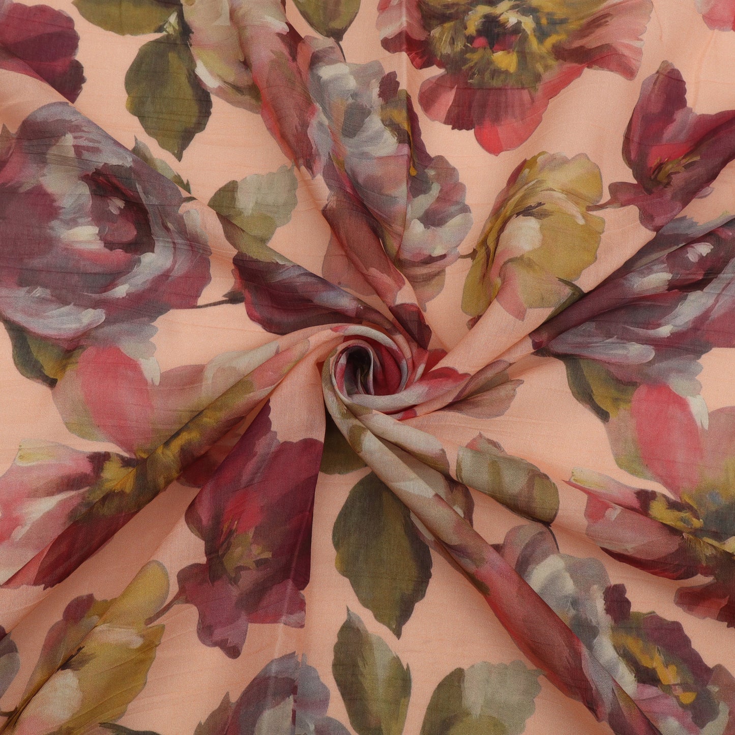 Chanderi Print Fabric