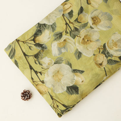 Chanderi Print Fabric