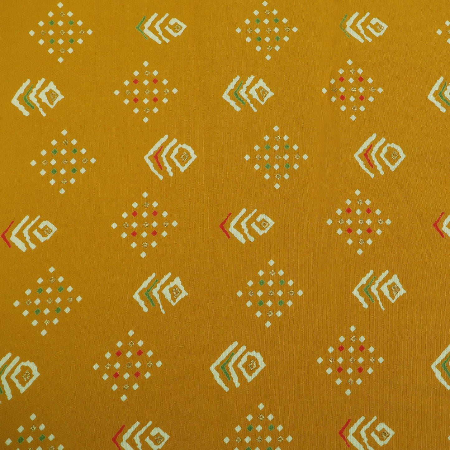 Chanderi Foil Print Fabric