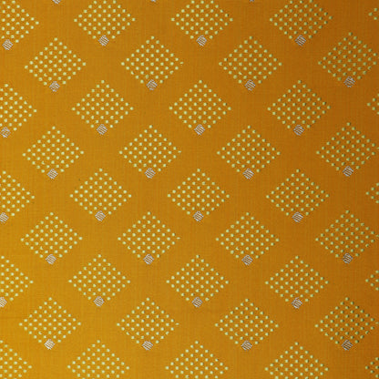 Yellow Color Tanchui Brocade Fabric