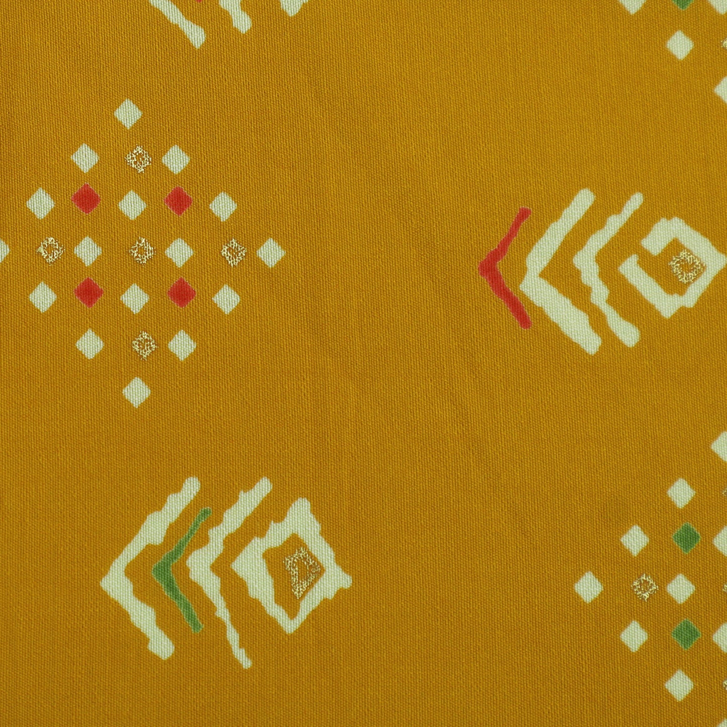 Chanderi Foil Print Fabric