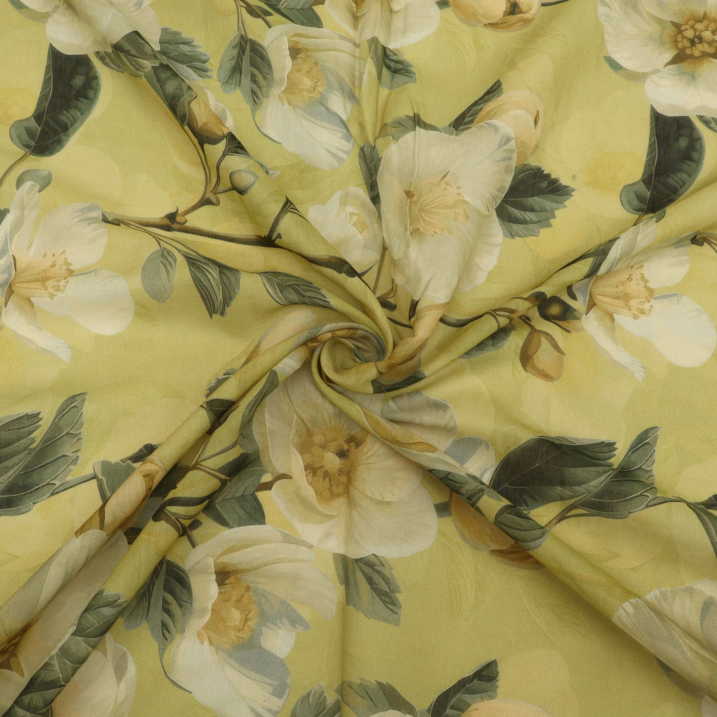 Chanderi Print Fabric
