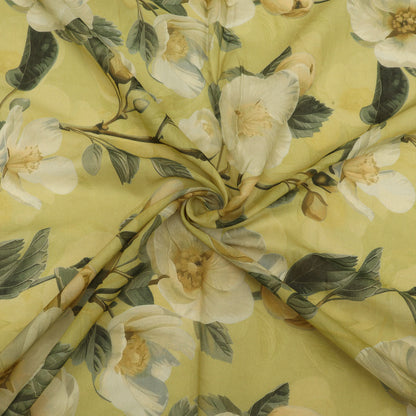 Chanderi Print Fabric