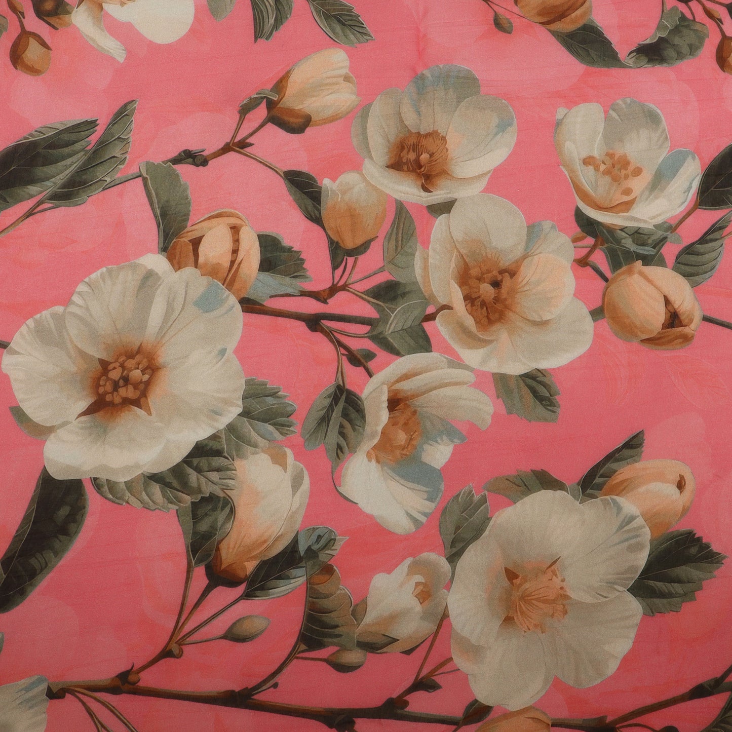 Chanderi Print Fabric