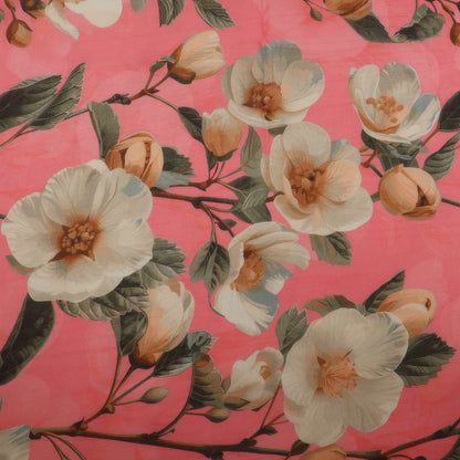 Chanderi Print Fabric