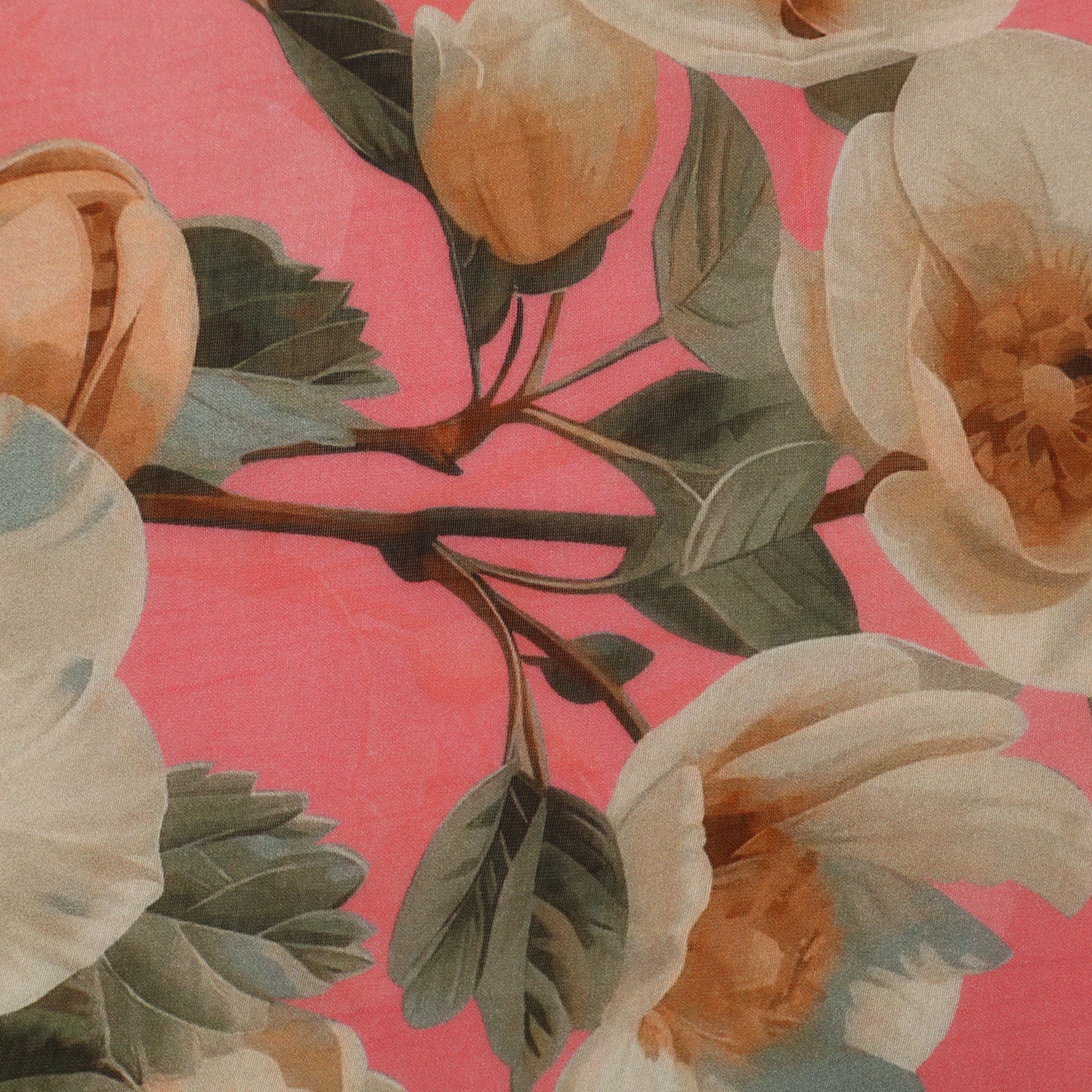 Chanderi Print Fabric