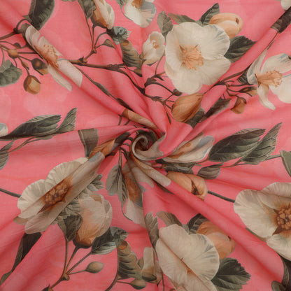 Chanderi Print Fabric