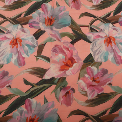 Chanderi Print Fabric