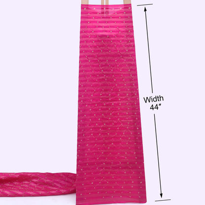 Brocade Textured Fabric for Dresses & Kurtis