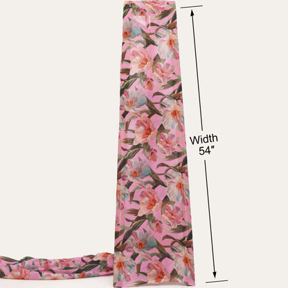 Chanderi Print Fabric