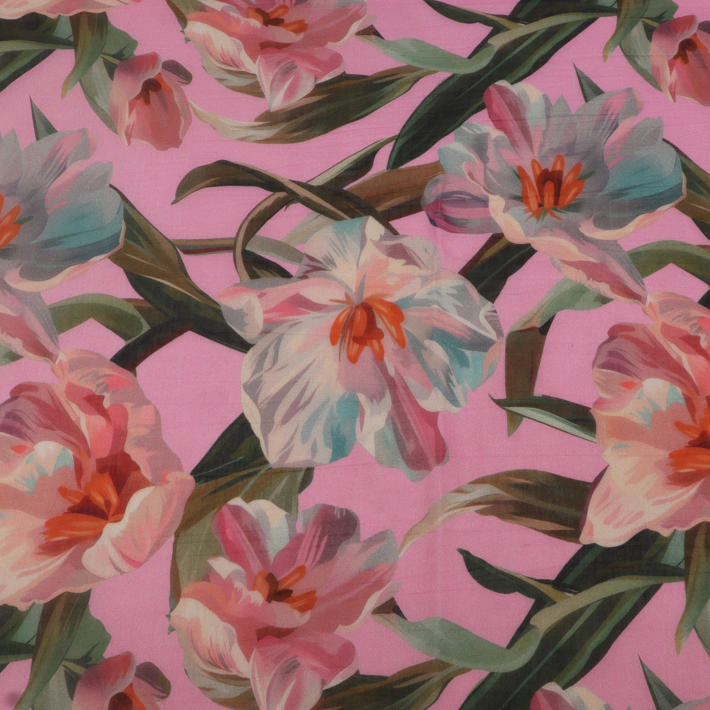 Chanderi Print Fabric