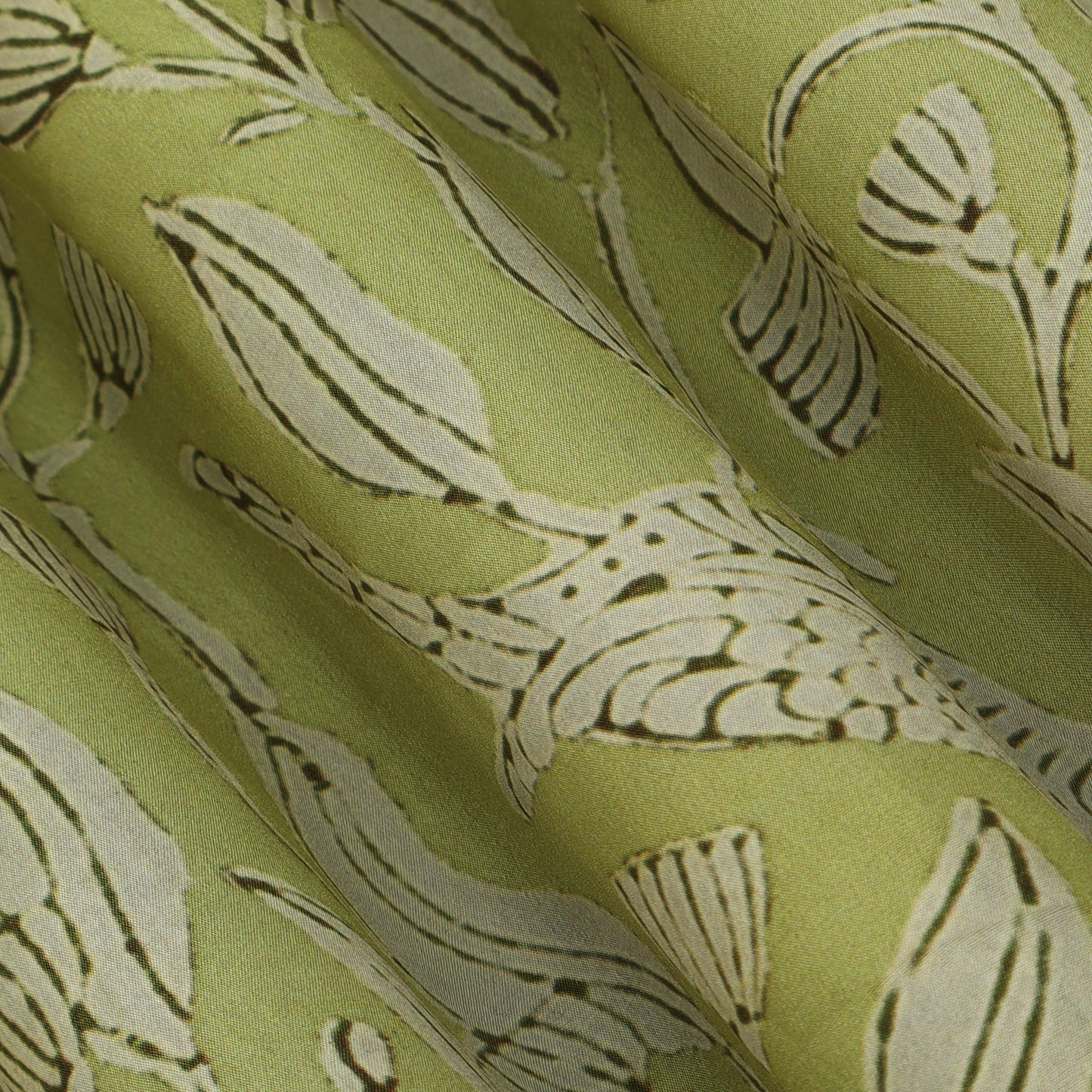 Hydra Crepe Print Fabric