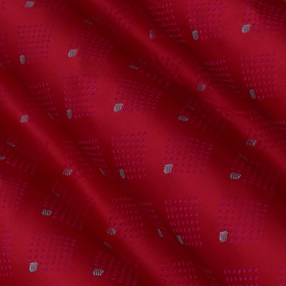 Red Color Tanchui Brocade Fabric