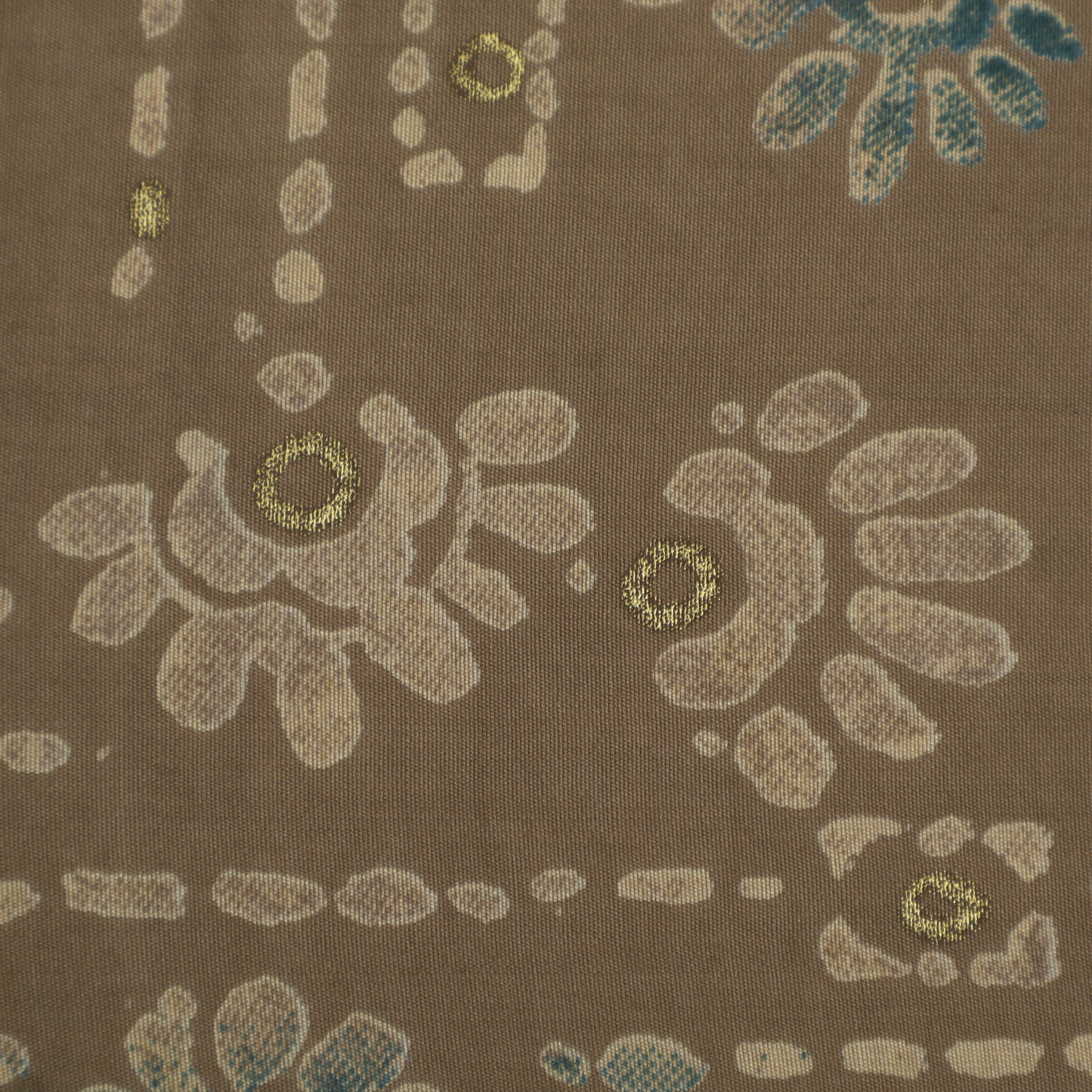 Chanderi Foil Print Fabric