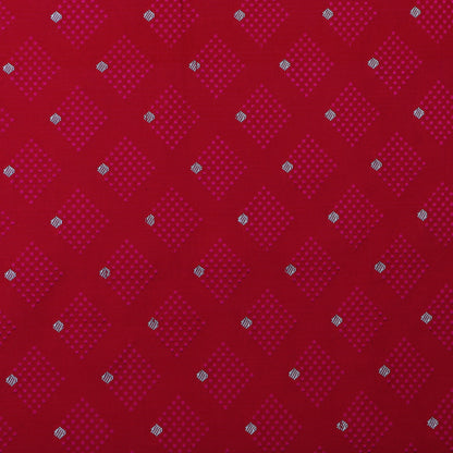 Red Color Tanchui Brocade Fabric