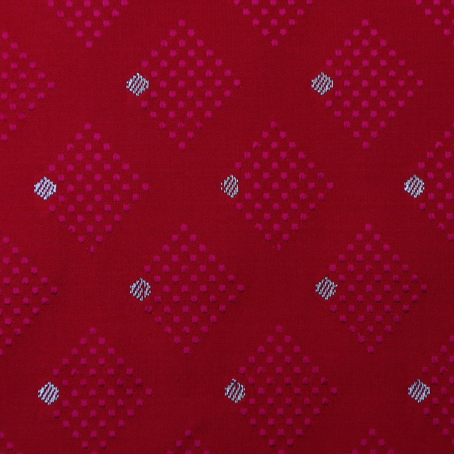 Red Color Tanchui Brocade Fabric