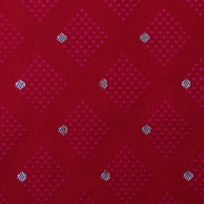 Red Color Tanchui Brocade Fabric