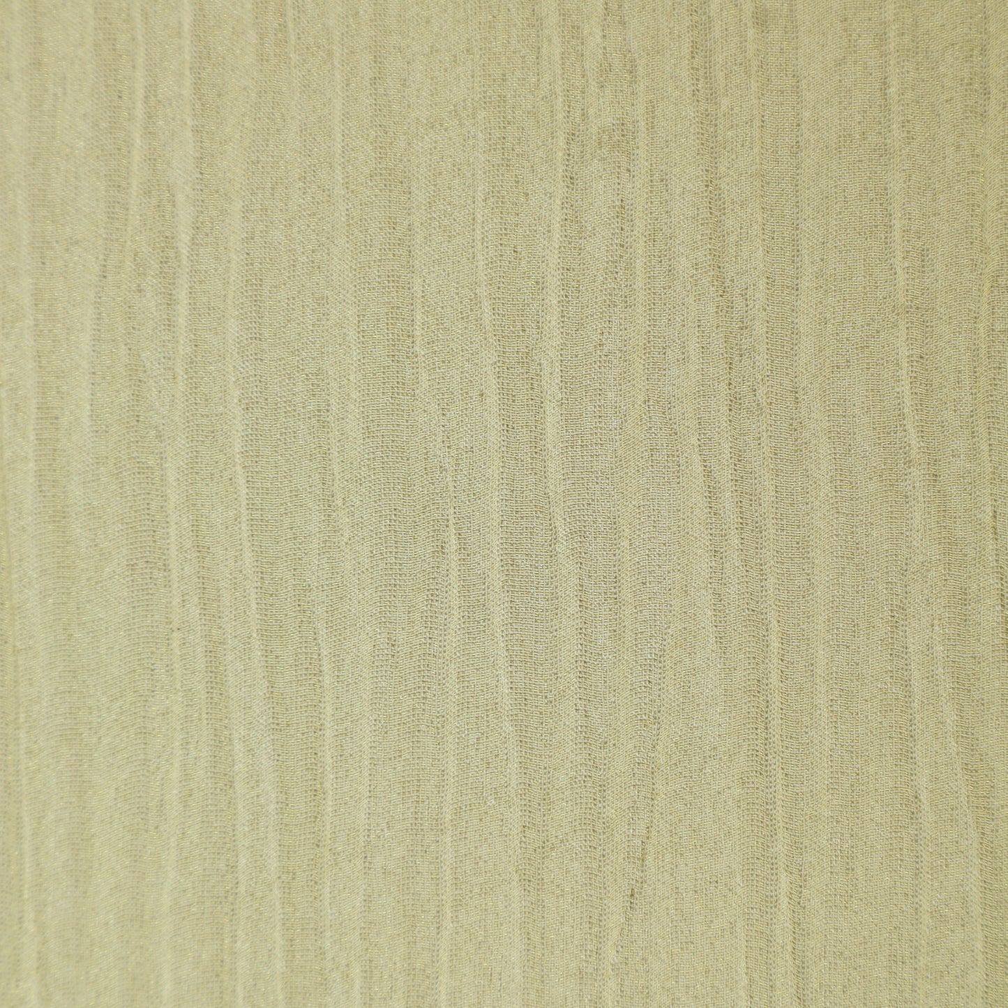 Beige Color Crush Tissue Fabric