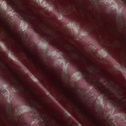 Onion Color Brocade Fabric