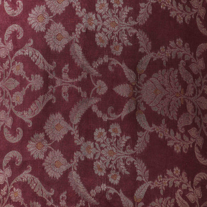 Onion Color Brocade Fabric