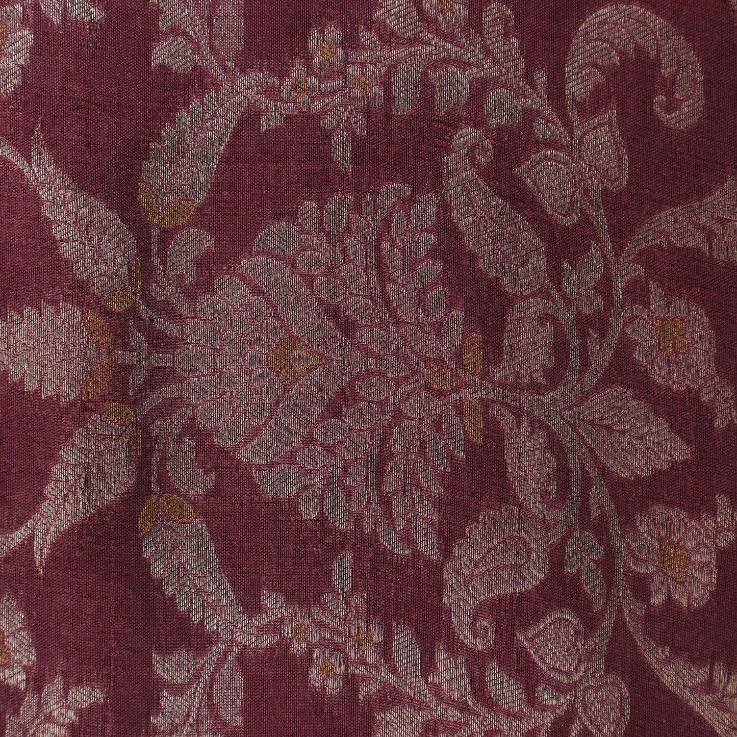 Onion Color Brocade Fabric