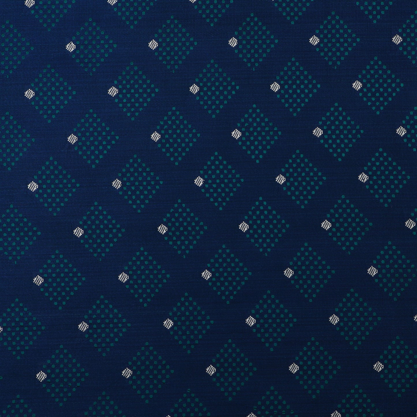 Navy Blue Color Tanchui Brocade Fabric