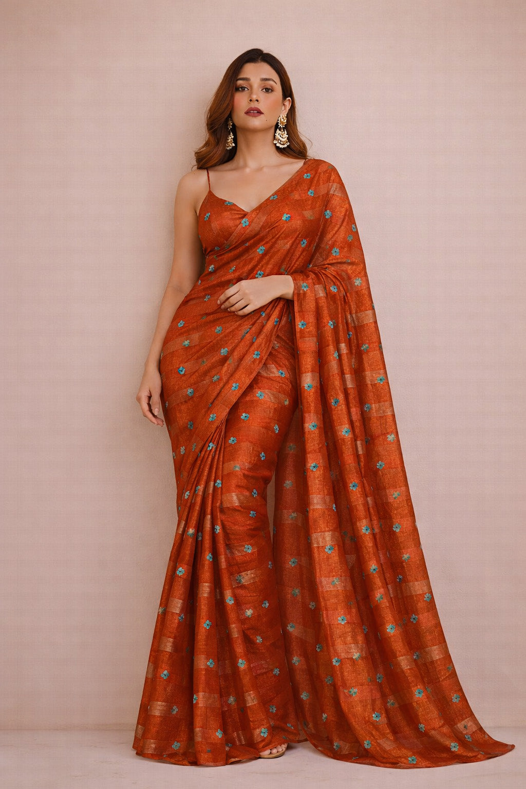 Brocade Textured Fabric for Dresses & Kurtis