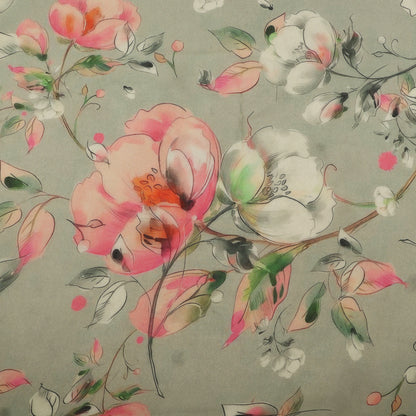 Chanderi Print Fabric