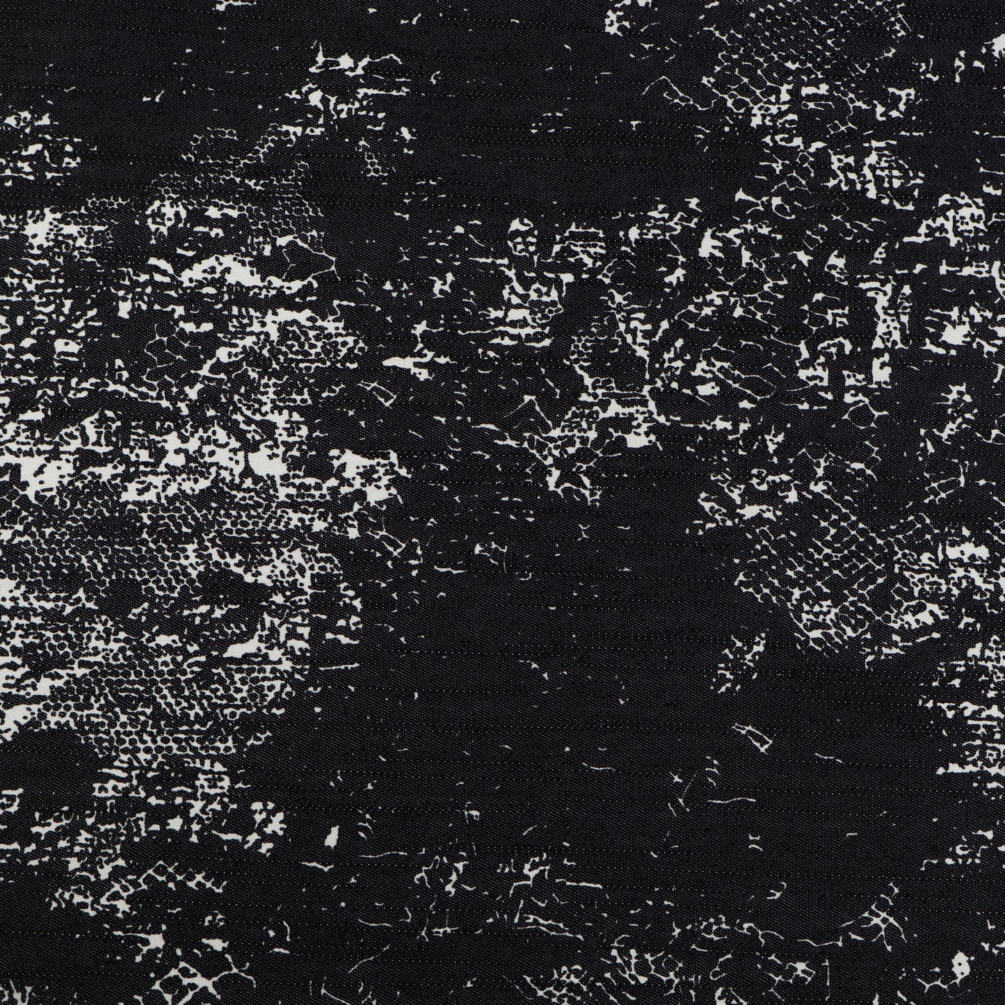 Black Color Denim Shibori Print Fabric