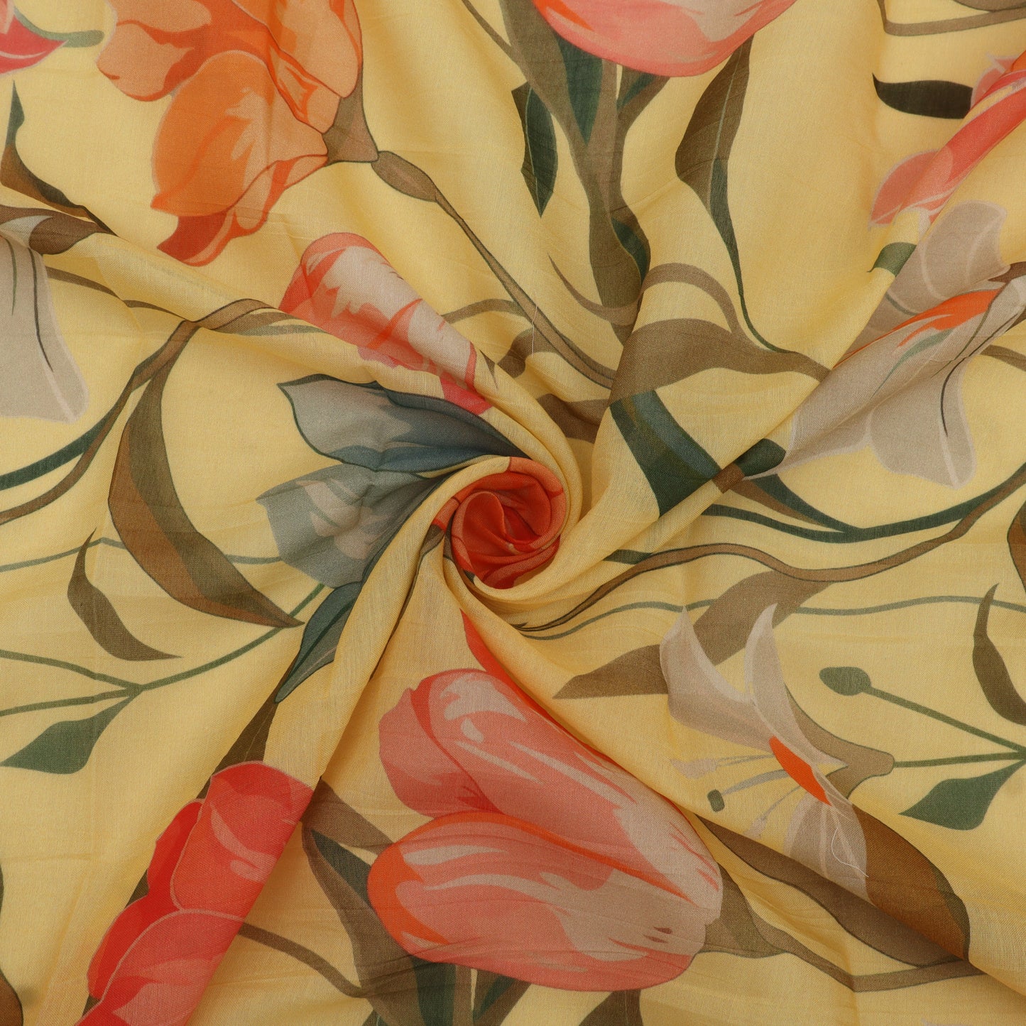 Chanderi Print Fabric