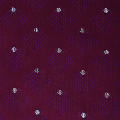 Wine Color Tanchui Brocade Fabric