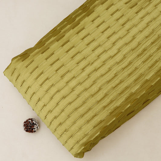 Pleated Korean Satin Fabric