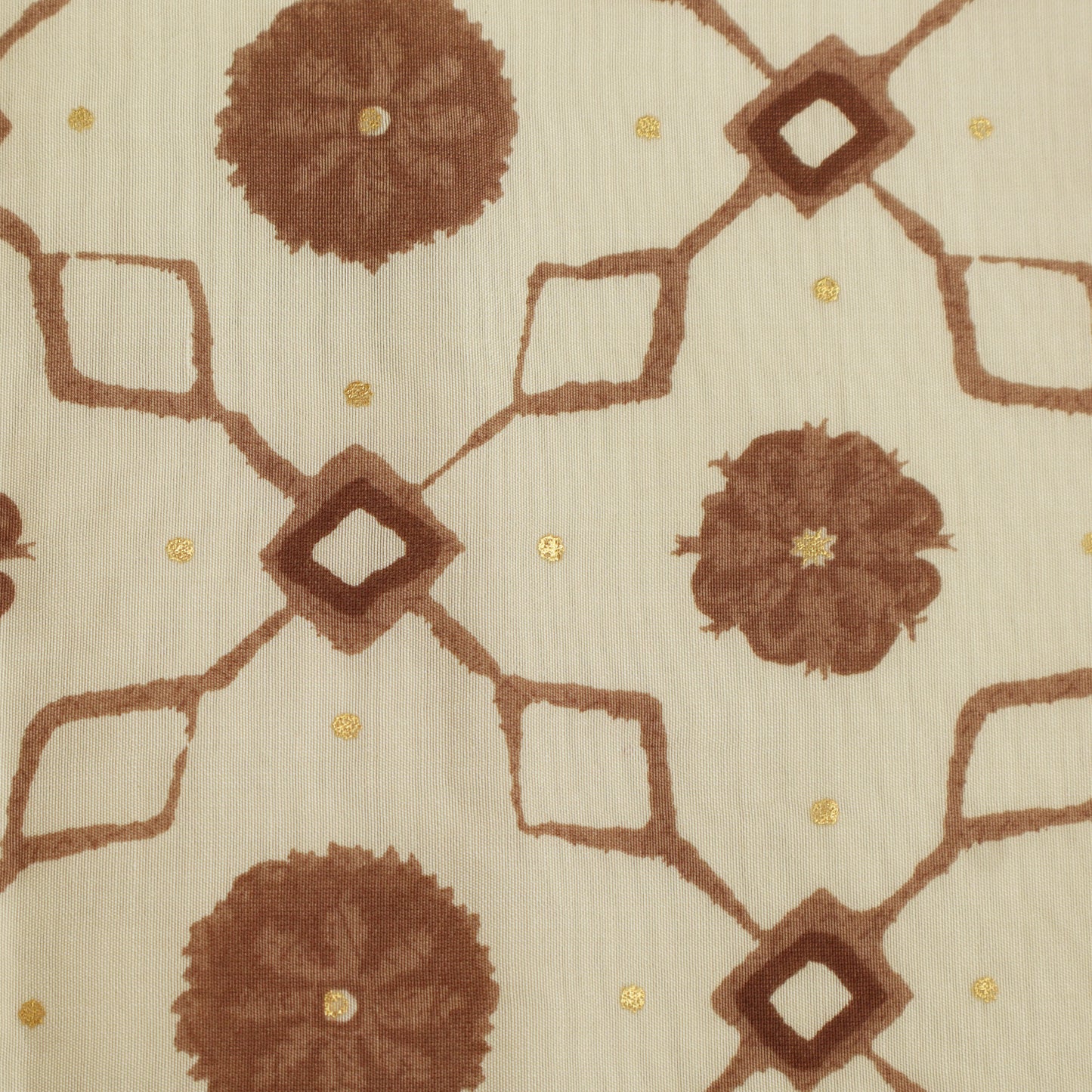 Chanderi Foil Print Fabric