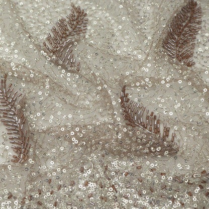 Net Sequence Embroidery Fabric