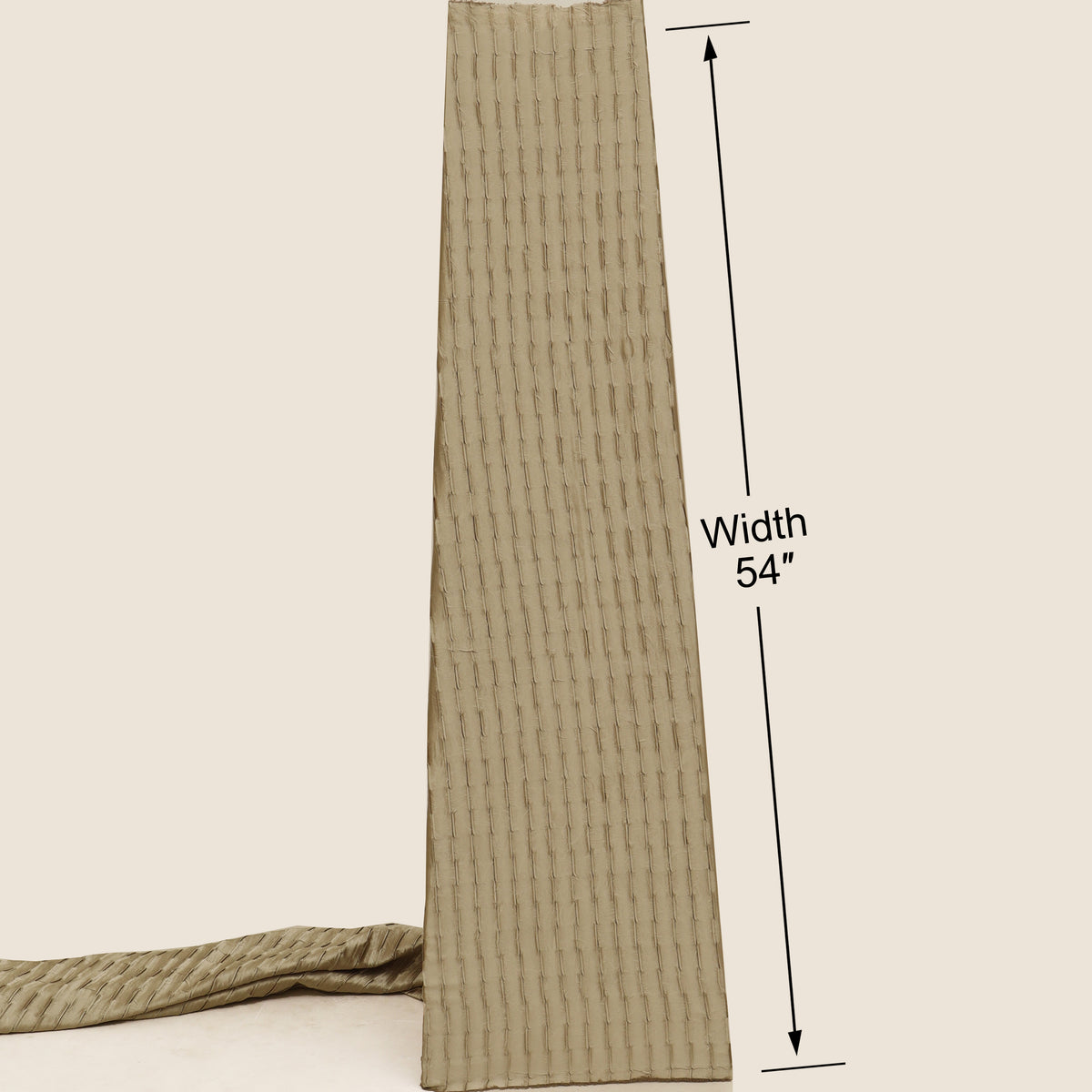 Pleated Korean Satin Fabric
