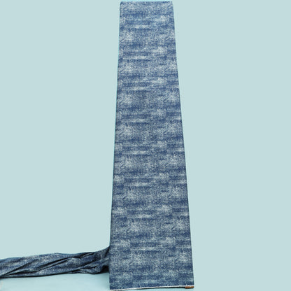 Blue Color Denim Print Fabric