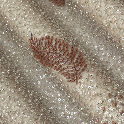 Net Sequence Embroidery Fabric