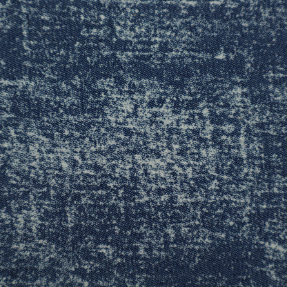 Blue Color Denim Print Fabric