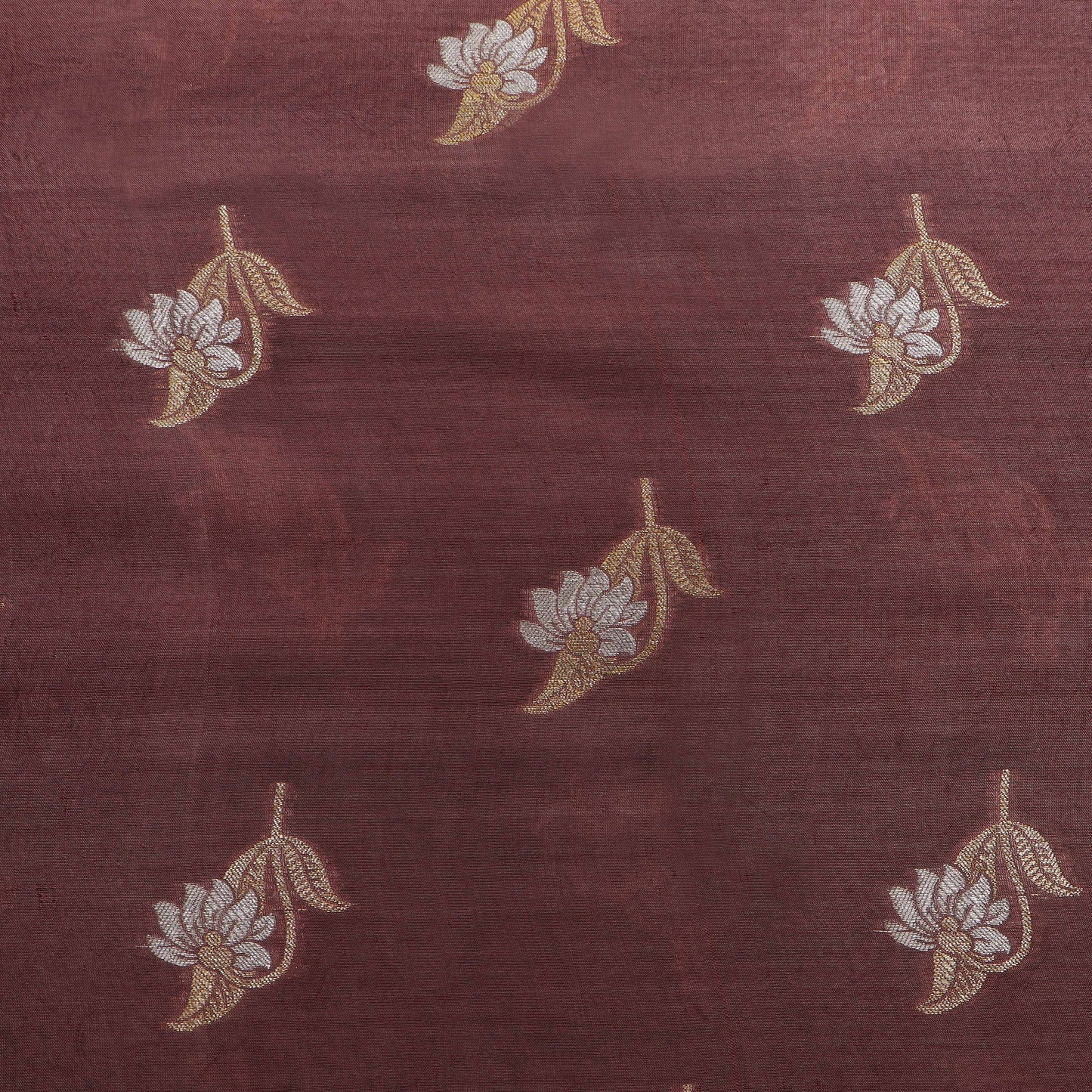 Onion Color Brocade Fabric