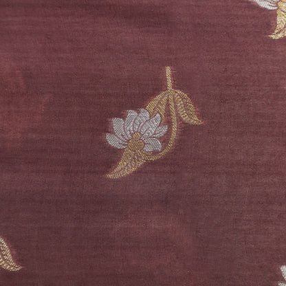 Onion Color Brocade Fabric