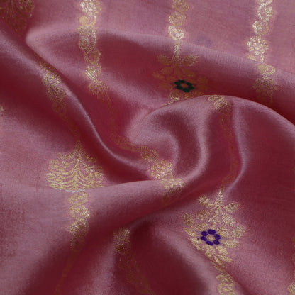 Pink Color Brocade Fabric