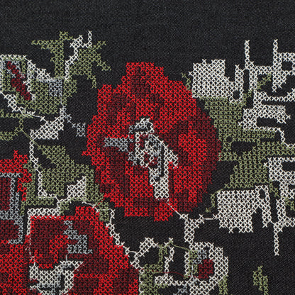 Denim Embroidery Fabric